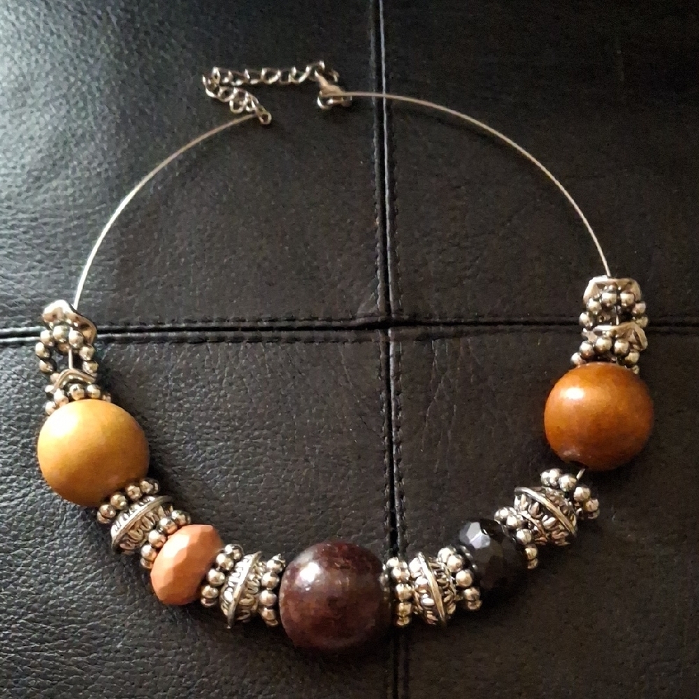 Elegant Multi-Color Beaded Necklace
